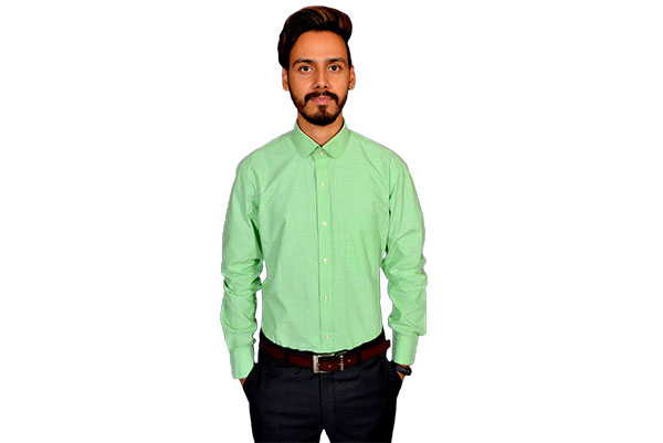 Intact Mint Color Shirt