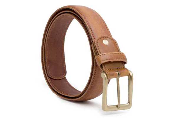 Men`s Leather Profile Belt