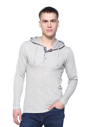 Hooded Men Fleece Sweatshirt