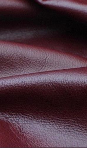 Cherry wine Upholstery Crust Leather