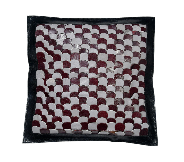 Aniline Leather Cushion Cover