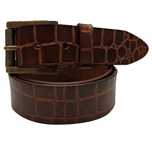 Mens Brown Leather Belt