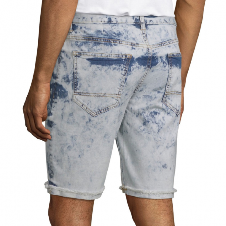 Royal Spider - Sky Blue Denim Short For Men