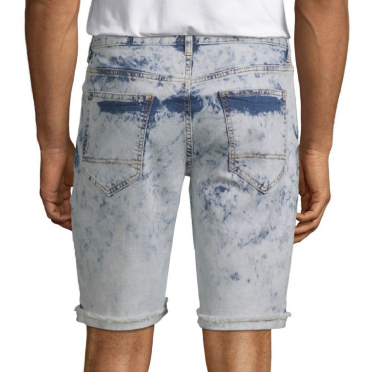 Royal Spider - Sky Blue Denim Short For Men