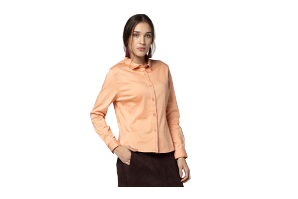 Poplin Stretch Slim-Fit Shirt