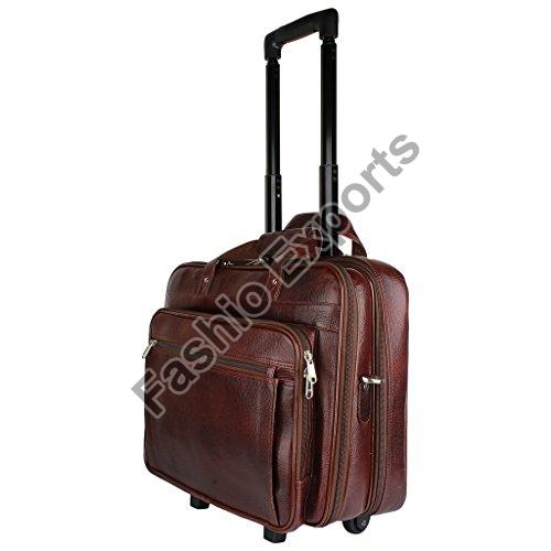 Leather Trolley Bag