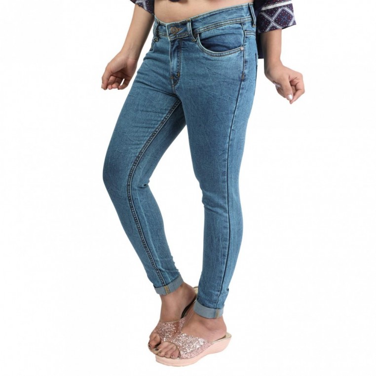 Denim Vistara Women Blue Skinny Jeans