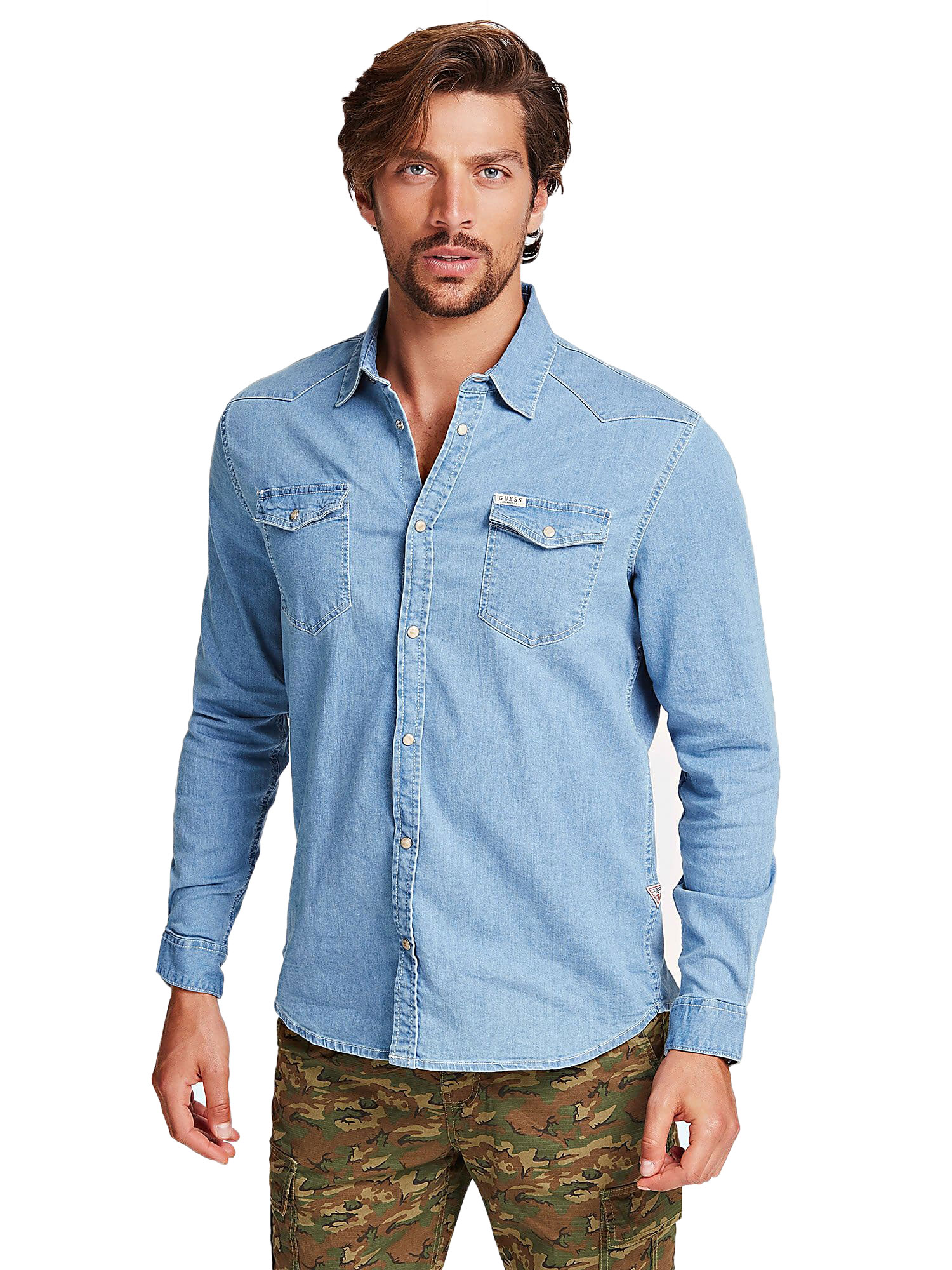 Mens Denim Shirt