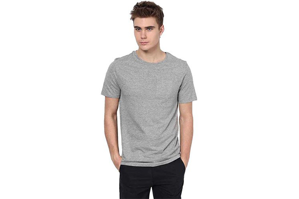 Round Neck Mens Printed T-Shirt