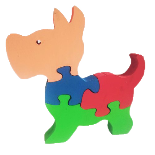 6x4 Inch Wooden Jigsaw Puzzles