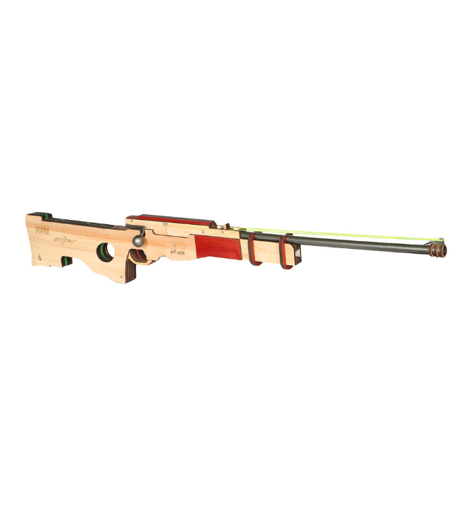 Wooden Awm - Sniper Gun Toy