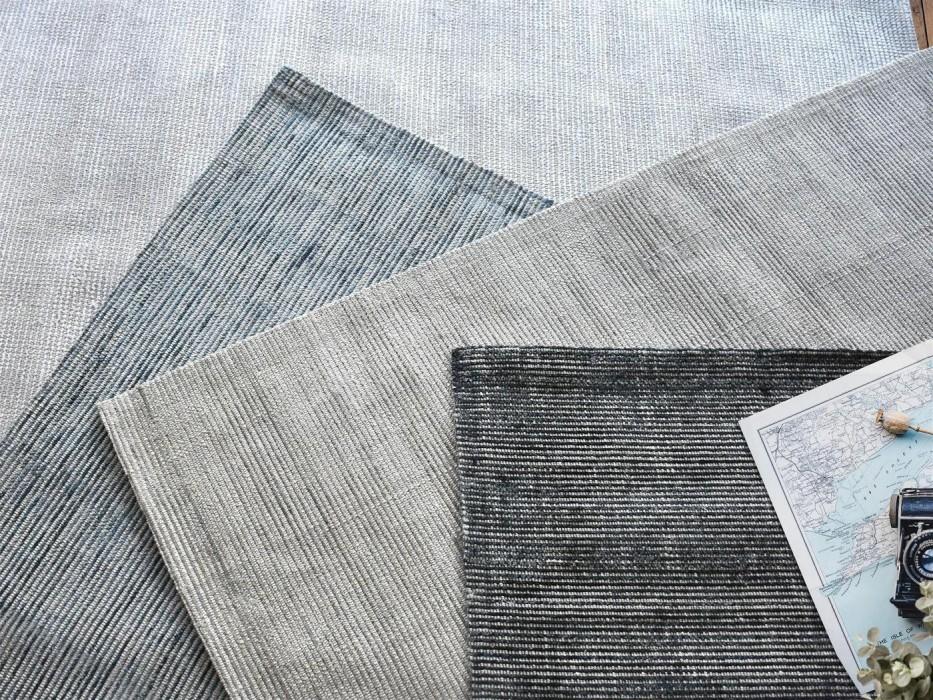Lizban (Natural White, Blue, Grey, Charcoal) Carpet