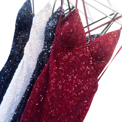 Evening Dresses / Hand Beaded Dresses / Prom Dresses