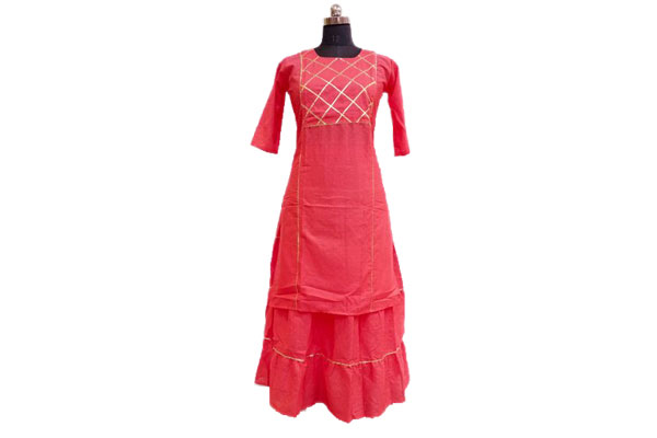 Kurti Skirt Set