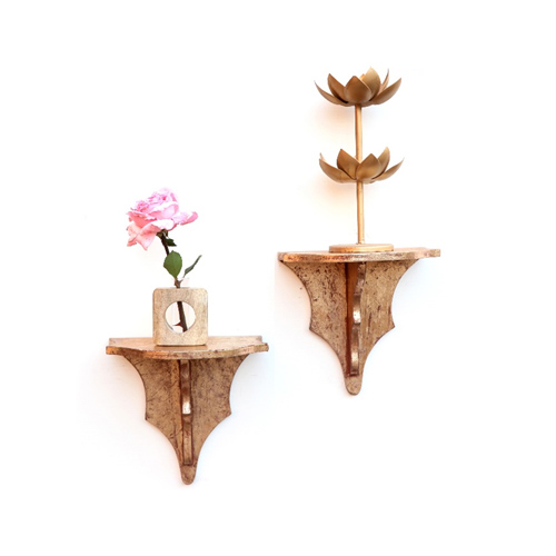 Wooden Wall Shelf Decor