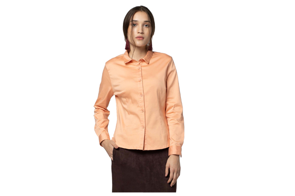 Poplin Stretch Slim-Fit Shirt