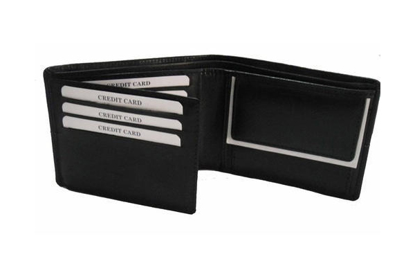 Black Leather Wallet