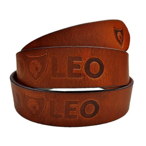 Men Leather Belt Split