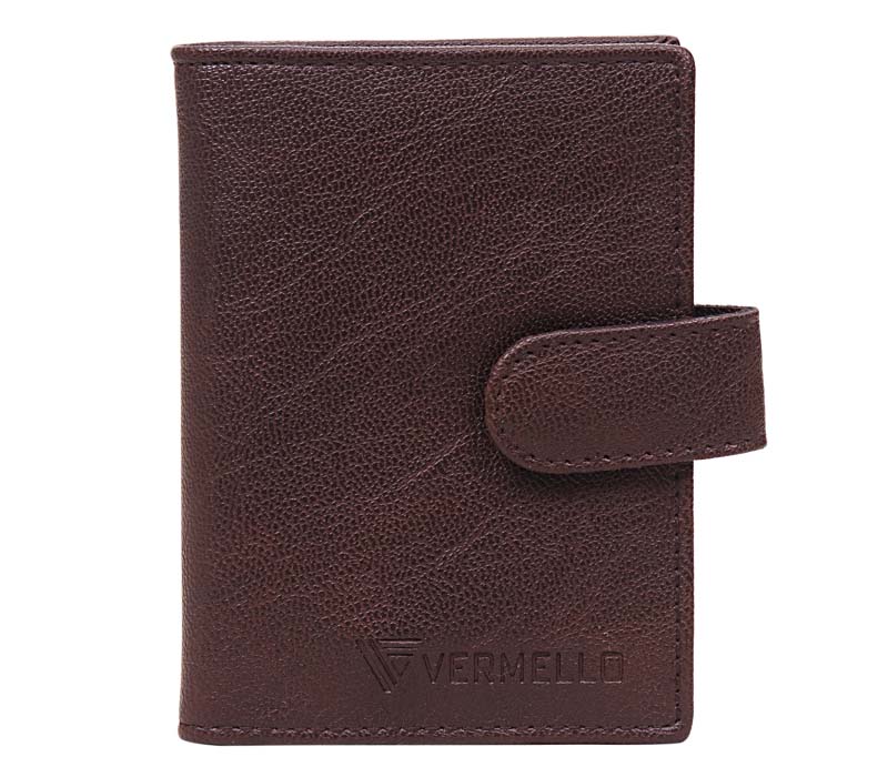 Premium Quality Designer Card holder (BROWN)