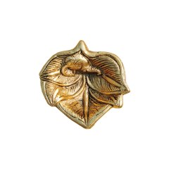 Brass Leaf Diya