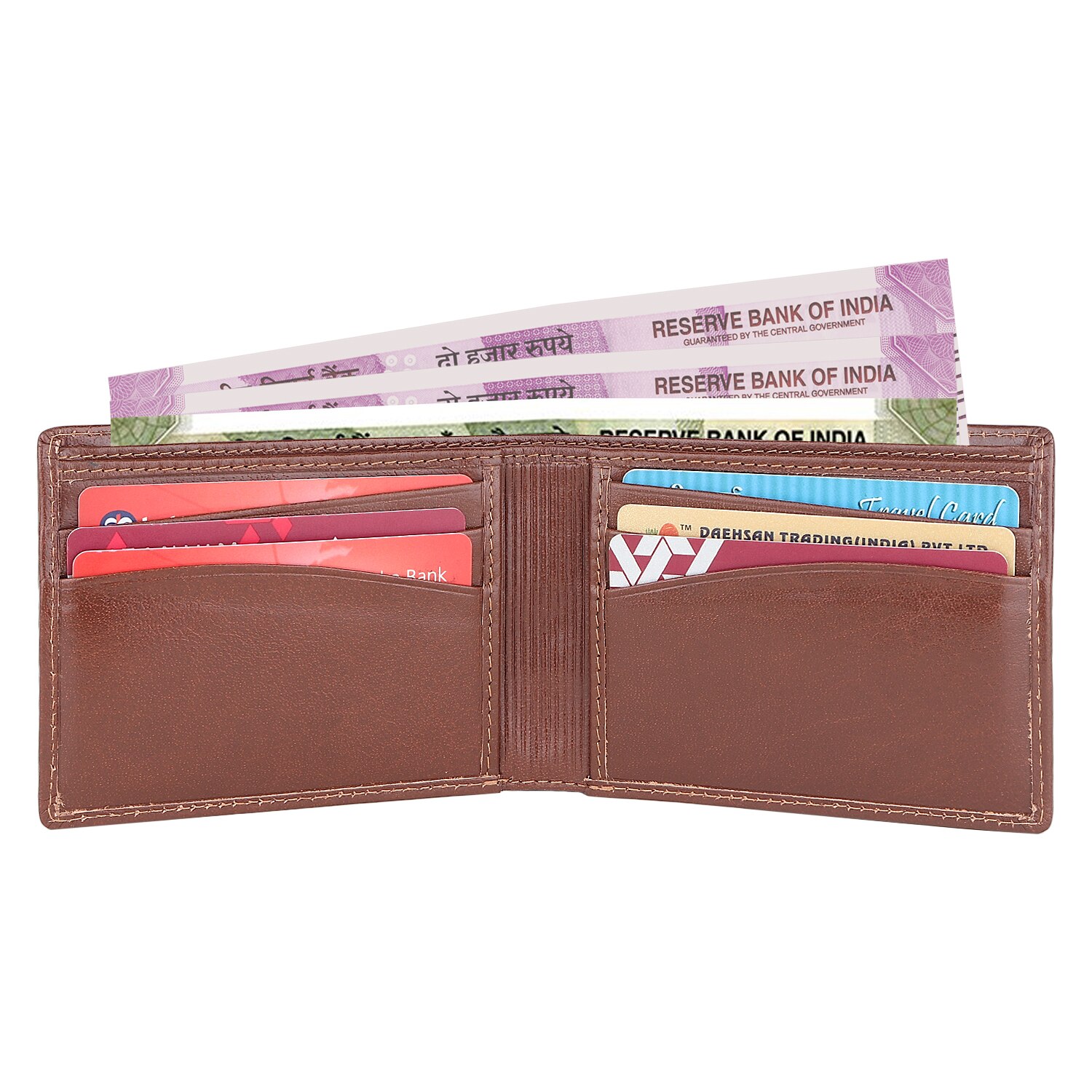 RFID Safe Leather Gents Wallets