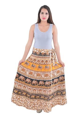 Round Women Cotton Mandala Rapron Skirts