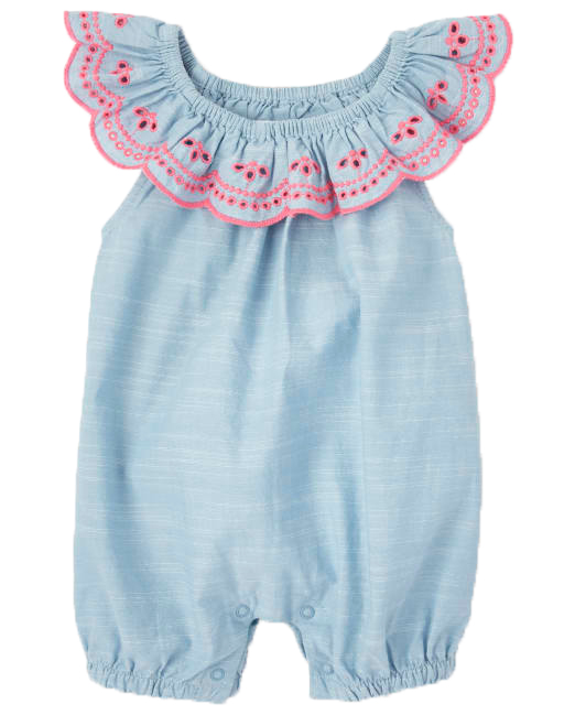 Kids Cotton Romper Dress