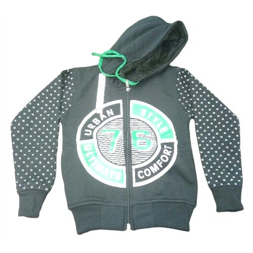 Men Woolen Zip Hoodies