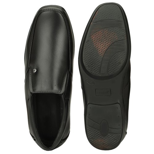 Men Black Leather Shoes