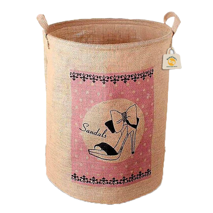 Jute Laundry Basket