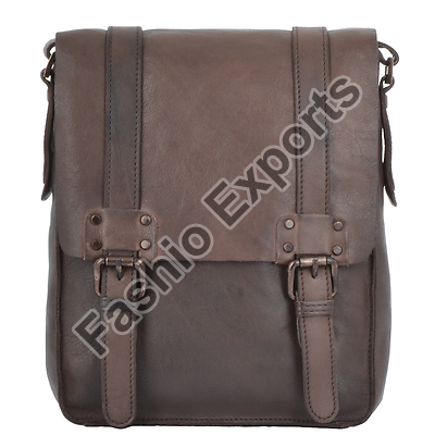 Leather Messenger Bag