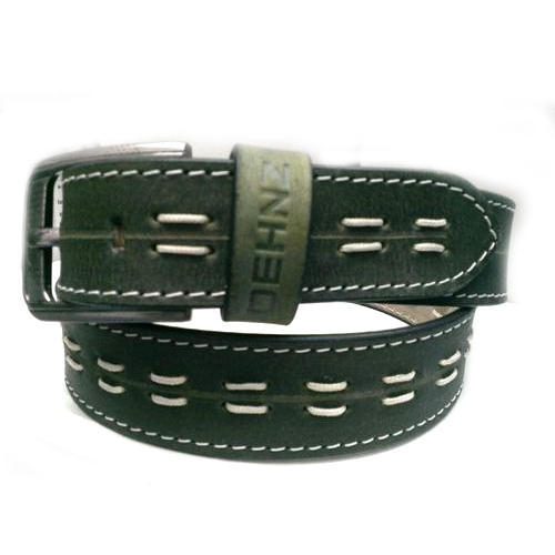 Mens Green Artificial Leather Fashion Belt