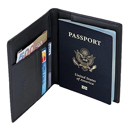 Leather Passport Wallet