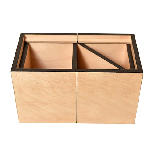 Wooden Desk Organiser Handcrafted