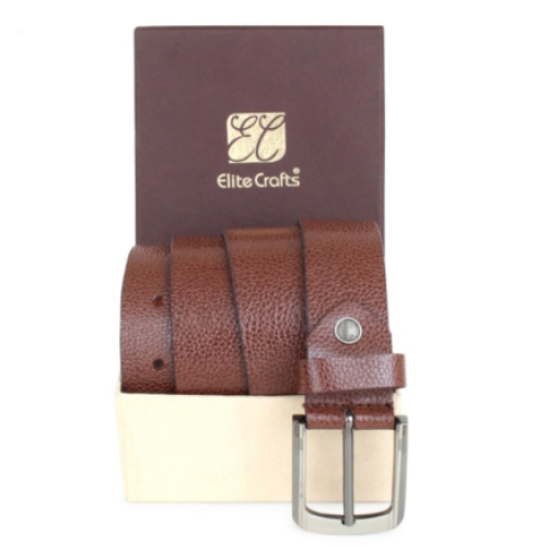 Color Brown With Silver Kata Buckle 0015