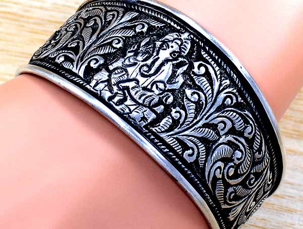 Real 925 Silver Wholesale Bangle Jewelry