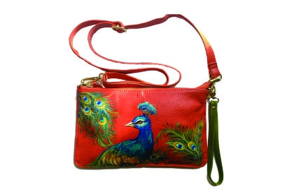 Hand Printed Bag Madhubani