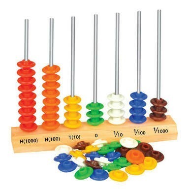 Decimal Wooden Abacus