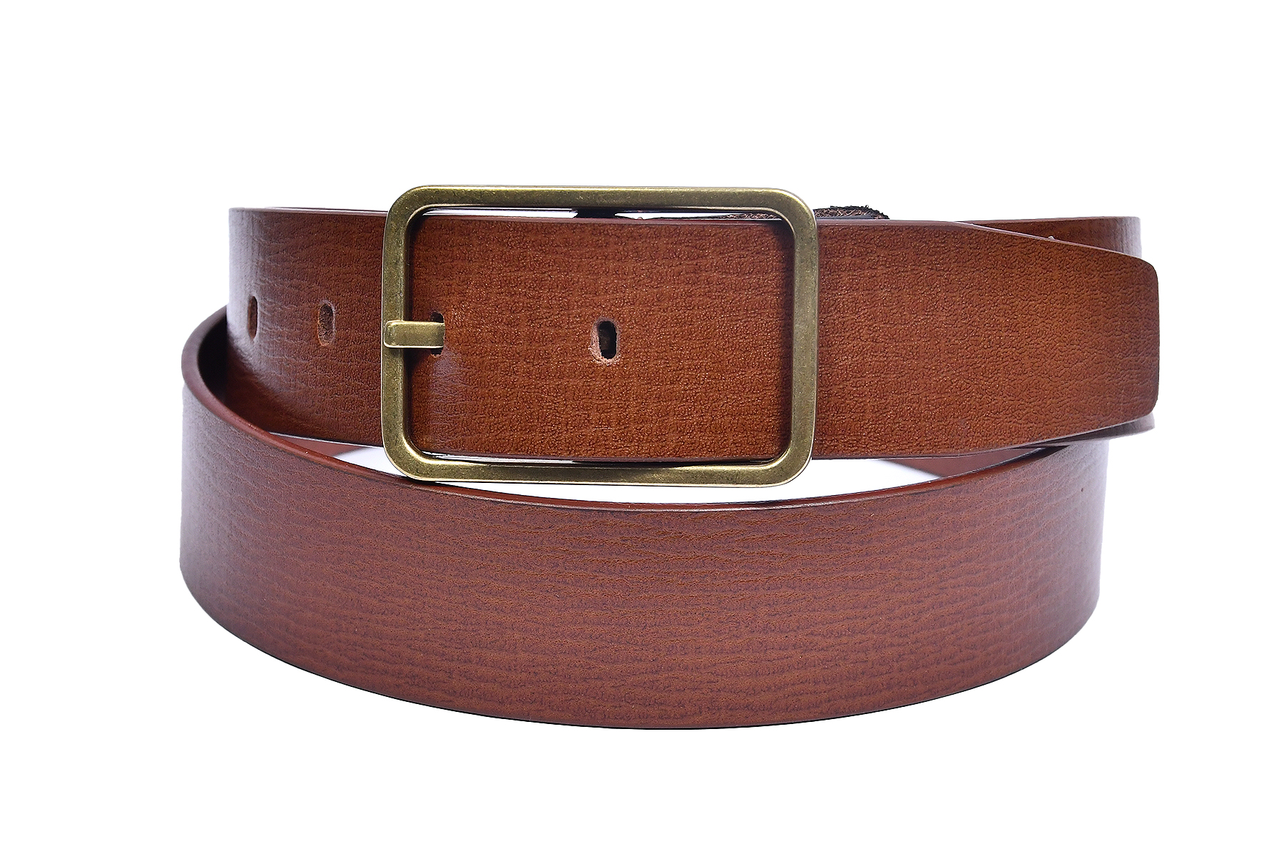 Smooth Grain Leather Belt