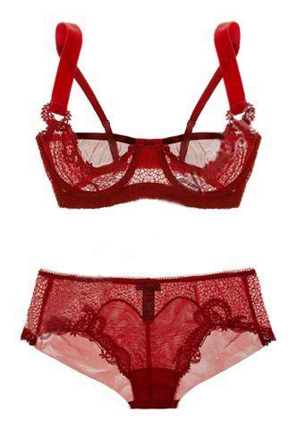 Net Bra & Panty Set