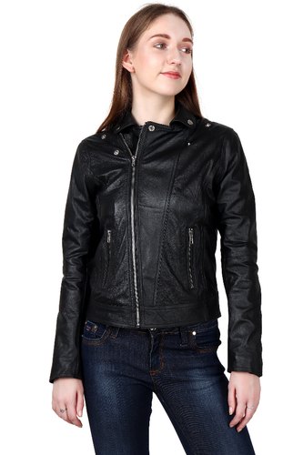 Leather jackets for women