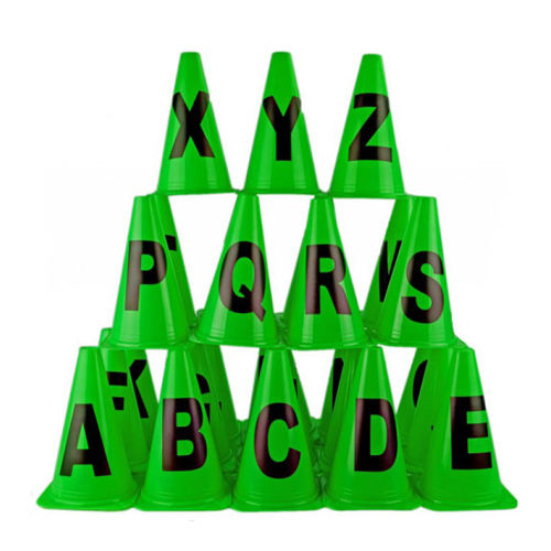 Alphabet Marker Cones A-Z- PAC-