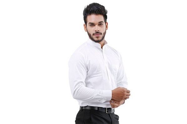 Plain Formal Wear Cotton Shirts