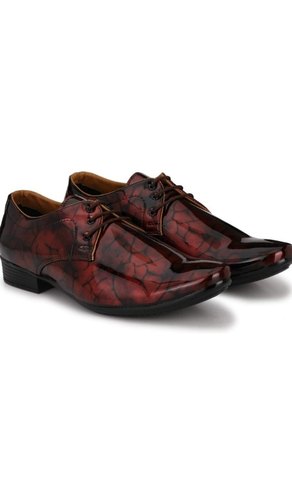 Men Maroon Formal Shoes