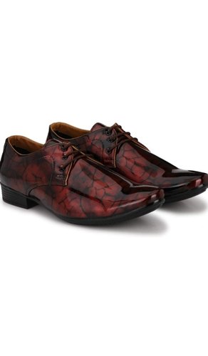 Men Maroon Formal Shoes